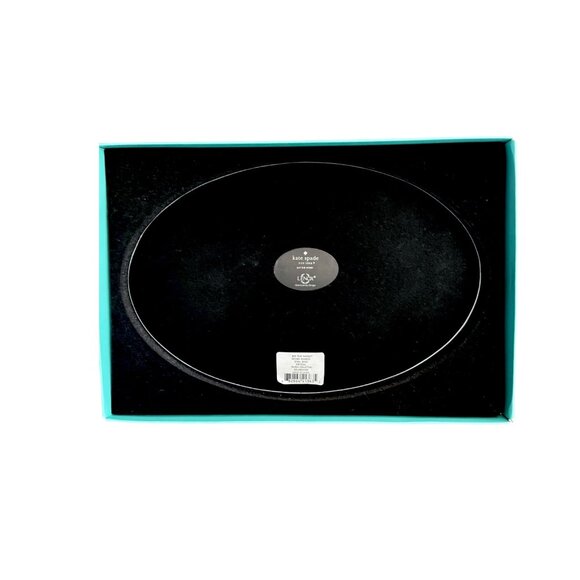 Kate Spade x Lenox Crystal "Say The Word Search" Oval Dish - Picture 3 of 4